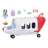 Bluey Adventure Plane Playset – Pilot Bluey Figure, 5 Travel Accessories & Sticker Sheet