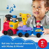 Fisher-Price Little People Disney Jr Mickey Minnie Musical Train Toy