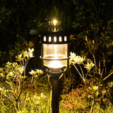 GIGALUMI 6 Pack Solar Pathway Lights – Outdoor LED Landscape Lighting