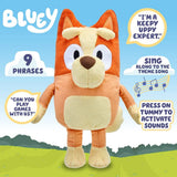 12" Bluey Talking Bingo Plush – 9 Character Phrases & Theme Song