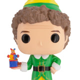 Hallmark Buddy the Elf & Papa Elf Funko POP! Christmas Ornaments – Set of 2