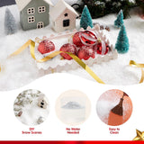 10.6 oz. Ayieyill Artificial Christmas Snow – White PVC Flakes for Crafts & Holiday Displays
