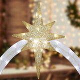5 ft Lighted Nativity Scene Outdoor Christmas Decoration with 150 Warm White LED Lights
