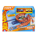 2-Car Hot Wheels Whip Around Raceway – Side-by-Side Track, Gap Jump & Foldable Storage