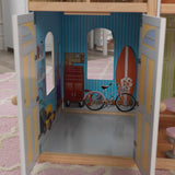 4.5 ft. KidKraft Majestic Mansion Wooden Dollhouse – 4 Levels, 8 Rooms, Elevator & 34 Accessories