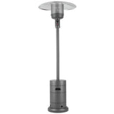 Fire Sense Commercial 50,000 BTU Propane Patio Heater with Electronic Ignition, Graphite