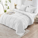 Lightweight Cooling Quilted Comforter, All Season Down Alternative Duvet