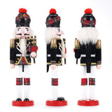 12" Wooden Nutcracker Soldier – Sword, Movable Jaw & Gift Box