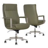 Elle Decor Ayden Manager's Chair, High-Back Recliner with Cushioned Seat