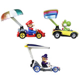 3-Car Hot Wheels Super Mario Character Collection – 1:64 Toy Vehicles, Styles May Vary