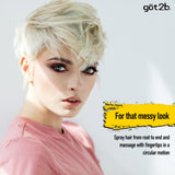 got2b Glued Blasting Freeze Hair Spray, 12 oz. Extra-Strong Rigid Hold for Spikes and Sculpted Styles