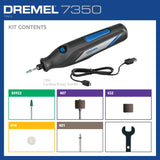 Dremel 7350 Cordless Rotary Tool Kit with 7 Accessories