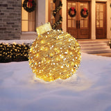 Member’s Mark 36" Pre-Lit Pop-Up Tinsel Ornament with 160 Twinkling LED Lights