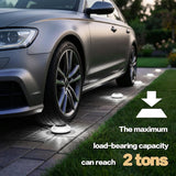 12-Pack Solar Ground Lights with Diamond-Cut Pathway Lighting, Warm or Cold White