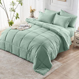 Lightweight Cooling Quilted Comforter, All Season Down Alternative Duvet