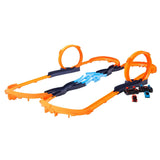 Hot Wheels RC Porsche 911 GT3 vs. Ford Mustang Race Track Set, 31.88" x 9.94" x 50.5"
