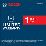 BOSCH Bulldog Xtreme 11255VSR 1-Inch SDS-Plus Rotary Hammer Drill – 8 Amp Corded Concrete & Masonry Hammer with 3 Modes and Carrying Case