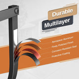 Garden Hose Holder Wall Mount, Aluminum Outdoor Hose Hanger for Up to 100 ft. of 5/8" Hose