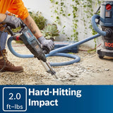 BOSCH Bulldog Xtreme 11255VSR 1-Inch SDS-Plus Rotary Hammer Drill – 8 Amp Corded Concrete & Masonry Hammer with 3 Modes and Carrying Case