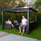 Paragon Outdoor Premium Santa Monica Aluminum Gazebo