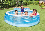 Intex Swim Center Family Lounge Pool, 90" x 86" x 31" Inflatable Family Pool
