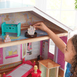 KidKraft 2-in-1 Beach & Rescue Center – 3-Level Wooden Playset with Moldable Sand & 50 Accessories