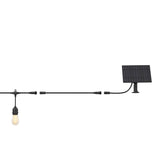 Artika Eclipse Solar String Lights with Remote – 42 ft Outdoor Weatherproof LED Patio Lights with Solar Panel & USB-C Charging