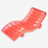Funsicle FunChaiser Lounge 5.6 ft Inflatable Floating Lounger - Dry-Float Pool Chair