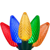 Wintergreen Lighting C9 Christmas Lights, 25-Ct 17FT LED String Lights for Holiday Decorations