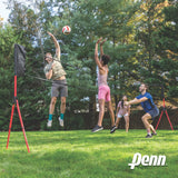 Penn Easy Fit Premium Volleyball Set with 10'–30' Adjustable Net, Ball, Pump