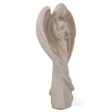 9" Guardian Angel Statue, Praying Resin Angel Figurine for Home, Garden, Memorial & Religious Décor