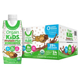 Orgain USDA Organic Kids Nutritional Protein Shake, 24-pack, 8 fl oz,