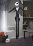 Disney Jack Skellington 4 Ft Hanging Decor, Nightmare Before Christmas Prop