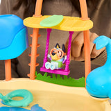 Bluey Whale Water Park Playset – 3" Color-Change Figure, Whale Slide, Swing & Pool