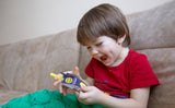 2-Piece Bluey Walkie Talkies – 500 ft. Range, 1 Channel, Push-to-Talk & Kid-Friendly Volume