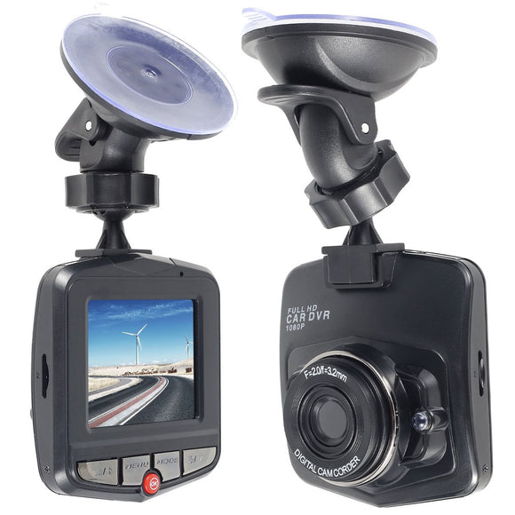 TekDeals 2.4'' Full HD 1080P Dash Cam - Car DVR Camera Night Vision G-sensor