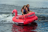 HO Sports Flamingo 2 Towable Tube – 2-Person Inflatable Cockpit Boat Tube