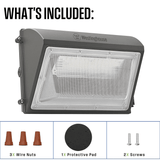 Westinghouse 8000 lm LED Wall Light, Dusk-to-Dawn Security Light