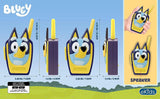 2-Piece Bluey Walkie Talkies – 500 ft. Range, 1 Channel, Push-to-Talk & Kid-Friendly Volume