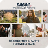 7.9 oz. SABRE Frontiersman MAX Animal Deterrent Spray with Belt Holster, 40 ft. Range and 2% Major Capsaicinoids