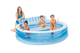 Intex Swim Center Family Lounge Pool, 90" x 86" x 31" Inflatable Family Pool
