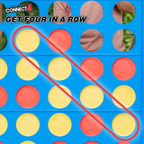 Hasbro Giant Connect 4 Outdoor Lawn Game by EastPoint Sports, 49" Tall with 42 Discs