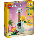 LEGO Creator 3 in 1 Tropical Ukulele Building Set 31156, 387 Pieces Build & Display Set