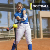 Athletic Works Adjustable Batting Tee for Baseball, Softball and T-Ball Training