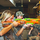 Arcade1Up Big Buck Hunter Deluxe Machine, 4 Games Dual Light Gun Rifles