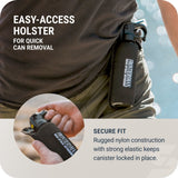 7.9 oz. SABRE Frontiersman MAX Animal Deterrent Spray with Belt Holster, 40 ft. Range and 2% Major Capsaicinoids