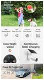 TP-Link Tapo 2K Solar Security Camera System 4-Pack – Wireless Cameras w/ Night Vision