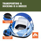 Ozark Trail Rapid Rider Canopy River Tube with Removable Sun Shade