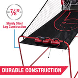 MD Sports Best Shot 2-Player Indoor Arcade Basketball Game with Electronic Scoring