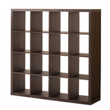 Better Homes & Gardens 16 Cube Modern Bookshelf Storage Organizer